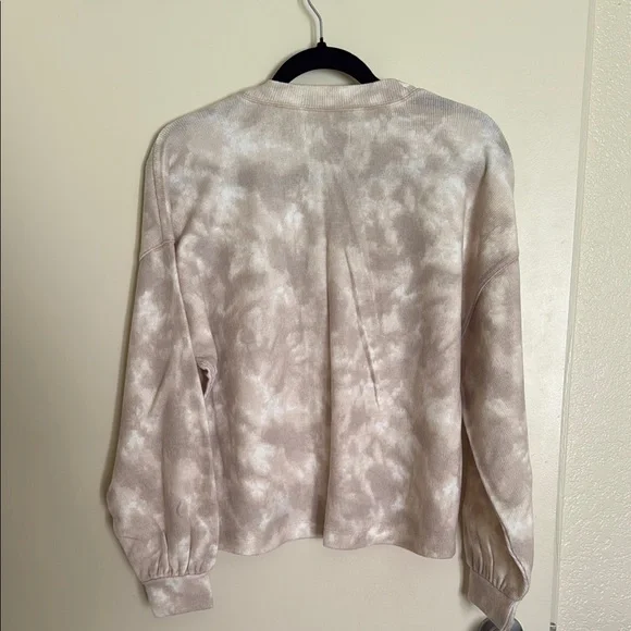 Abercrombie & Fitch Cream Cardigan Sweater Cozy Open-Front - Picture 4 of 4